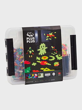 Plus-Plus Build and Glow Storage Box 2000 Bitar