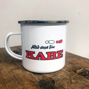 Emaljmugg KABE