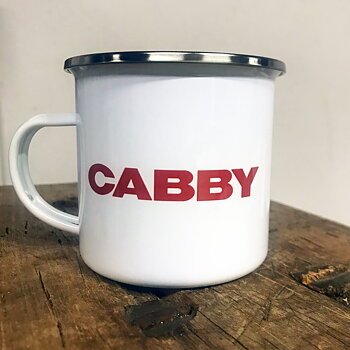 Emaljmugg Cabby