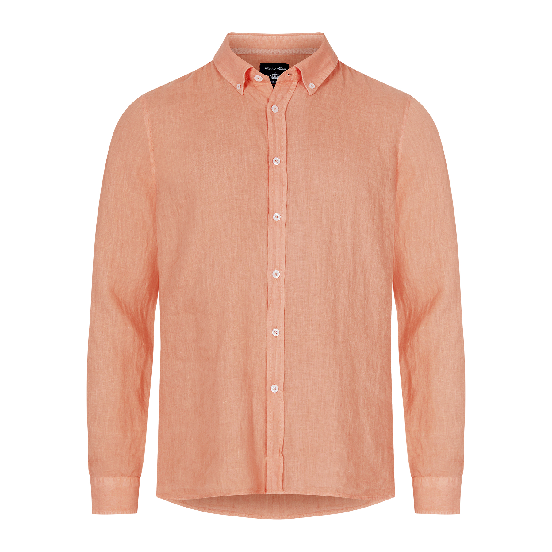 Linneskjorta Linston Peach - 2