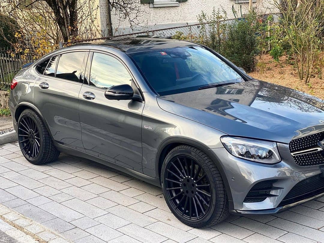 21" Haxer HX10 matt black 5/112