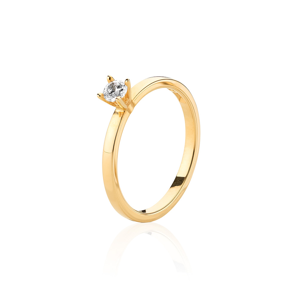 9015-2K Sten: 1×0,17 ct Fattning: EF18 Fyrklo