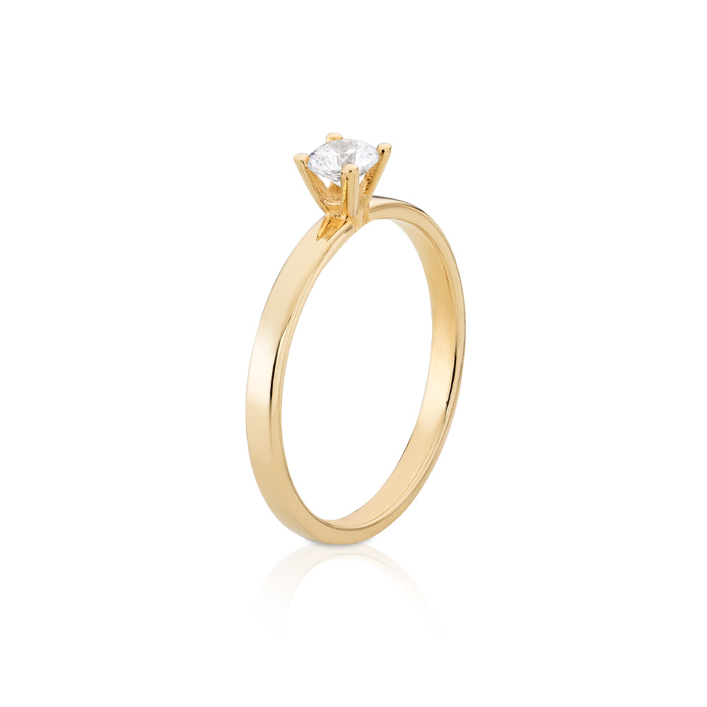 9015-2K Sten: 1×0,24 ct Fattning: EF18 Fyrklo