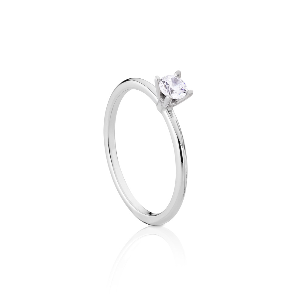 9011-1,5K Sten: 1×0,27 ct Fattning: EF18 Fyrklo