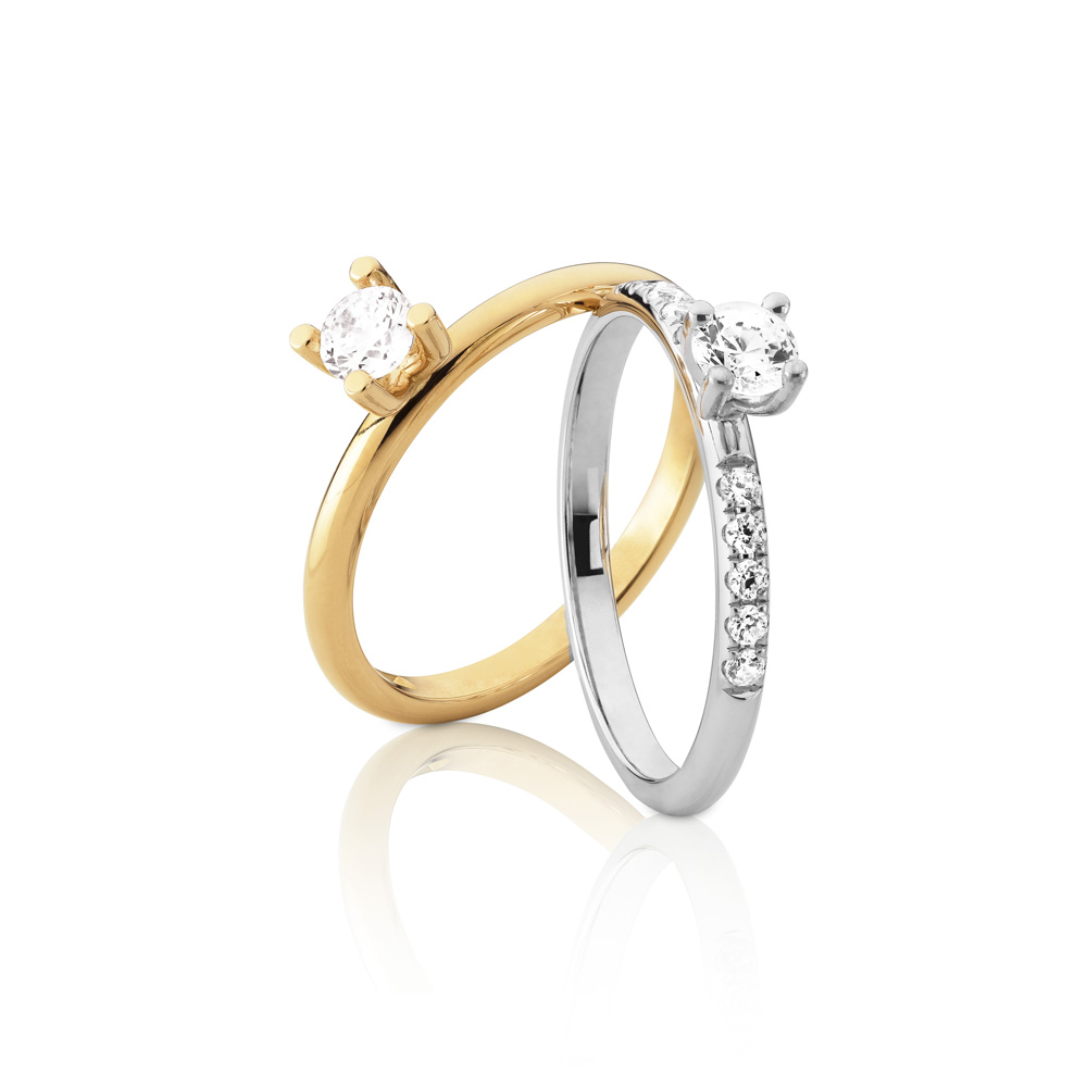 9011-2K Sten: 1×0,27 ct Fattning: EF20