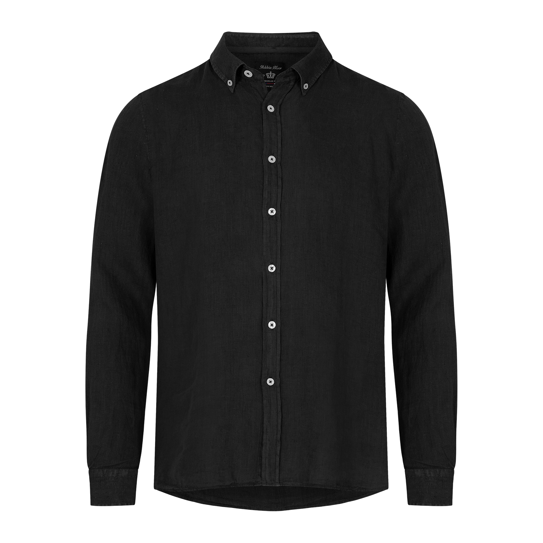 Linneskjorta Linston Black - 2