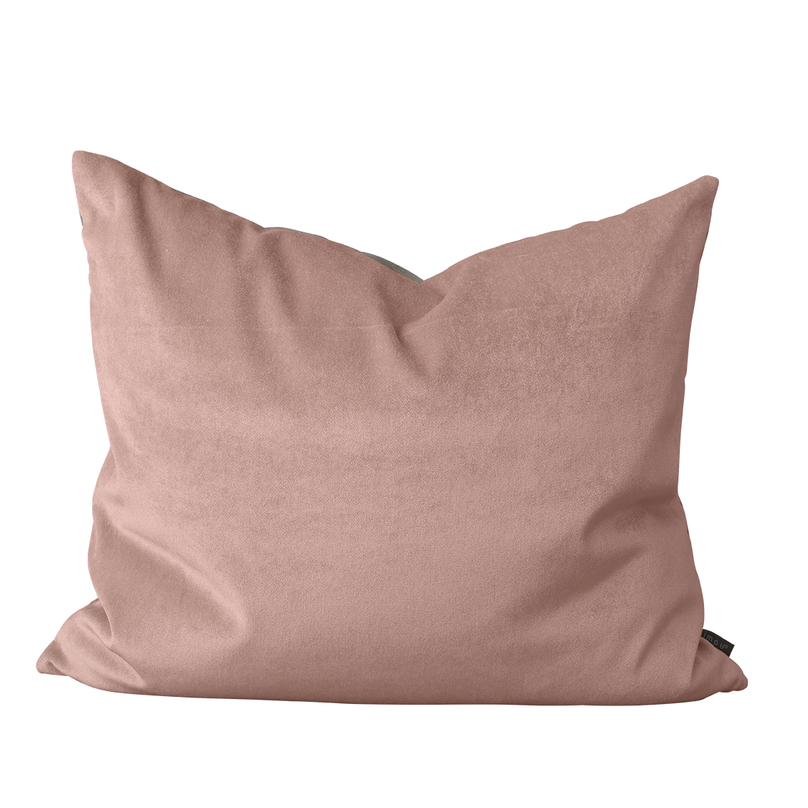Kudde Fokus Återbruk Lin/Sammet Rosa