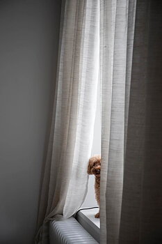 Gardin Ellie Halvlinne Sjögräsnatur 