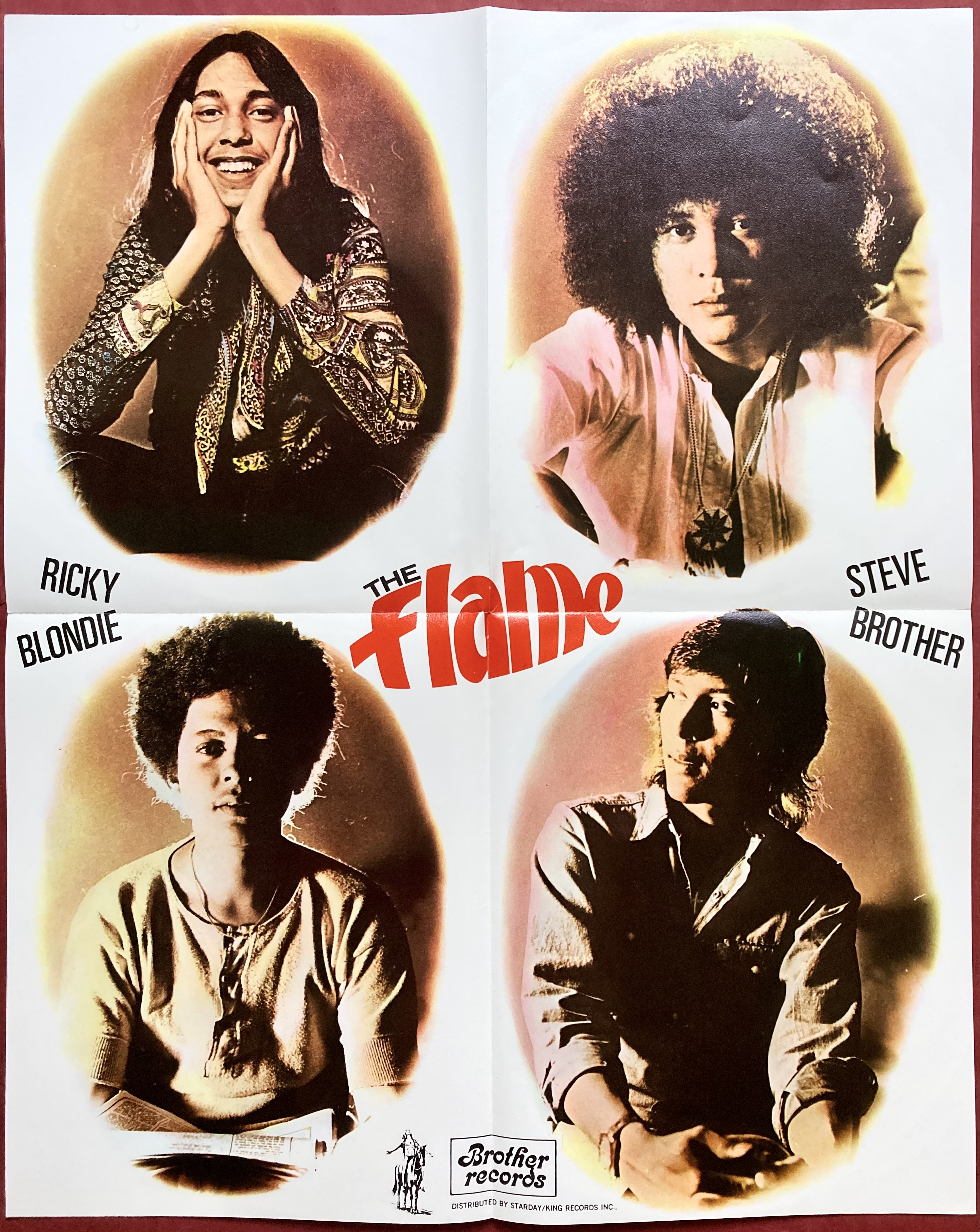 THE FLAME - "same" US-orig LP 1970 - 6