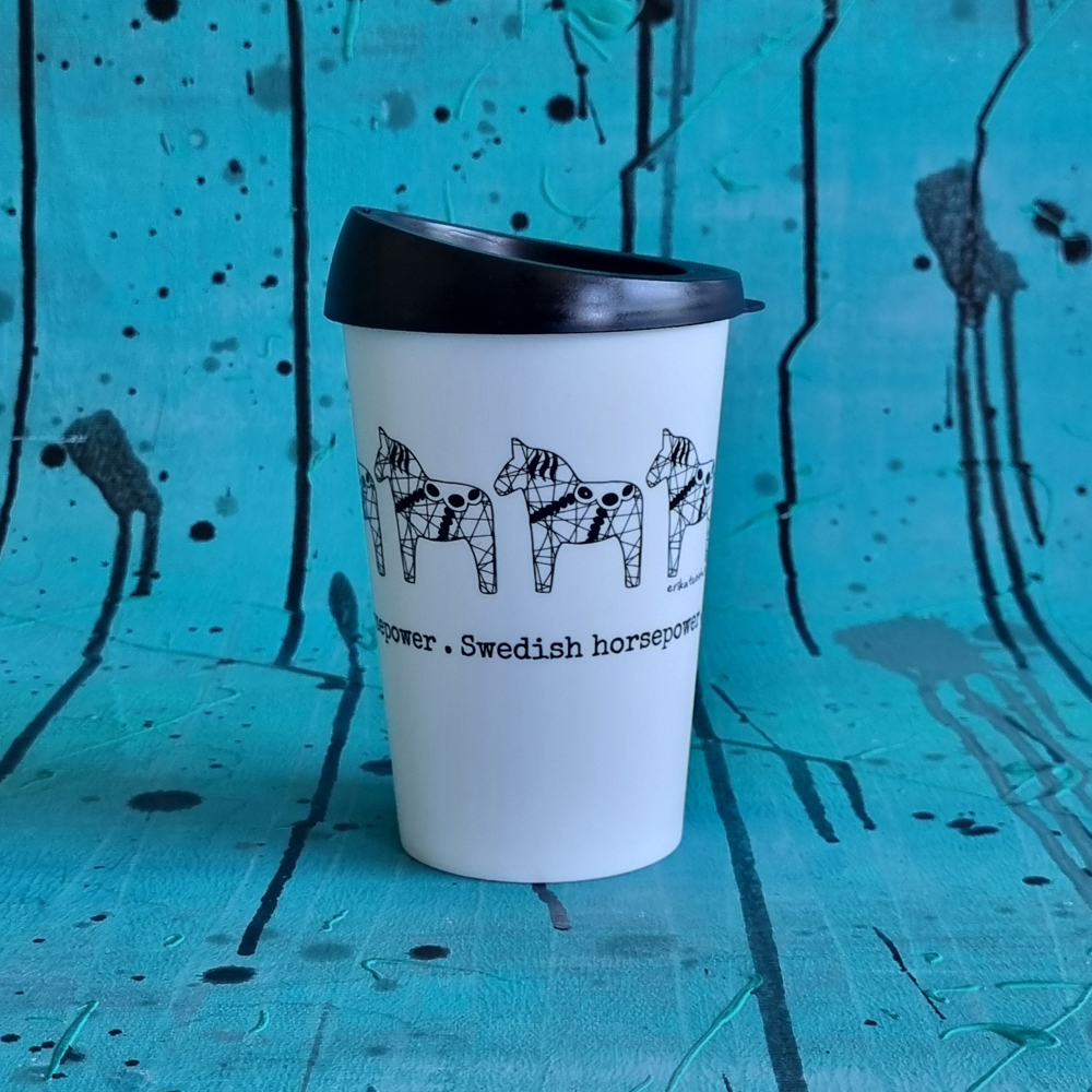 to go mug SWEDISH HORSEPOWER