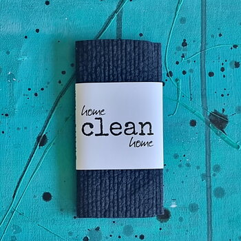 black dishcloths CLEAN 2-pack