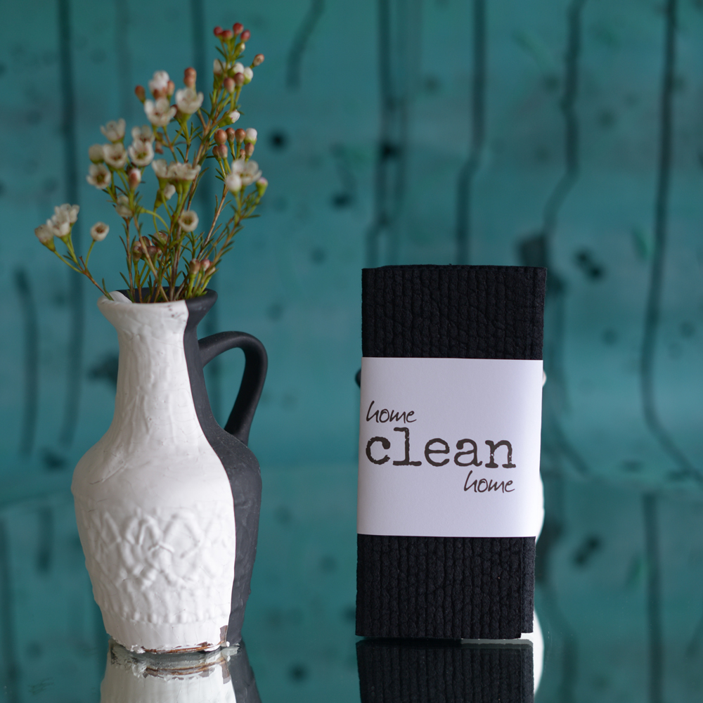 black dishcloths CLEAN 2-pack - 2