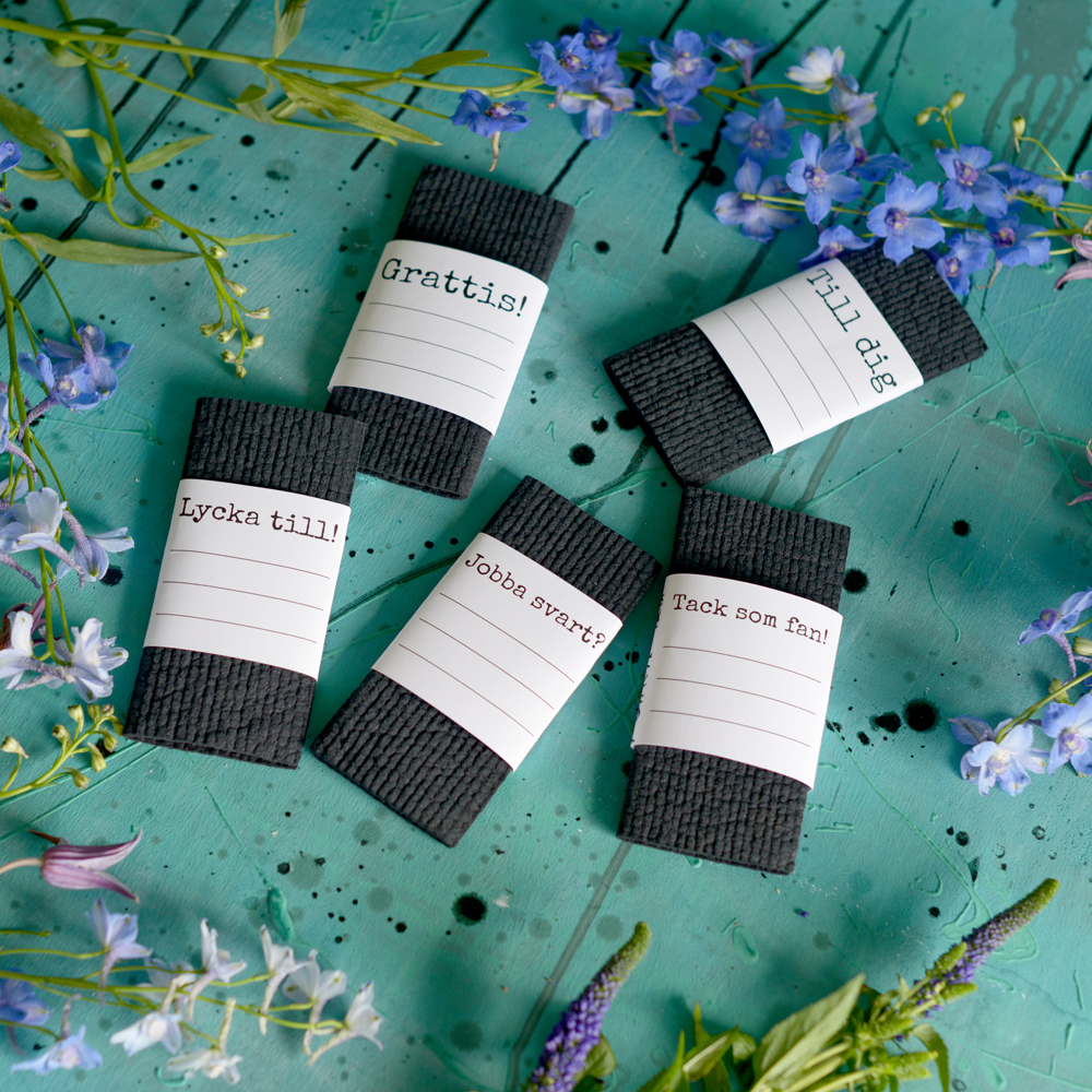 black cloths MIX package HÄLSNINGAR