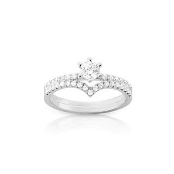 Olympia-1,6K Sten: 1×0,34 & 14×0,01 ct Fattning: EF24