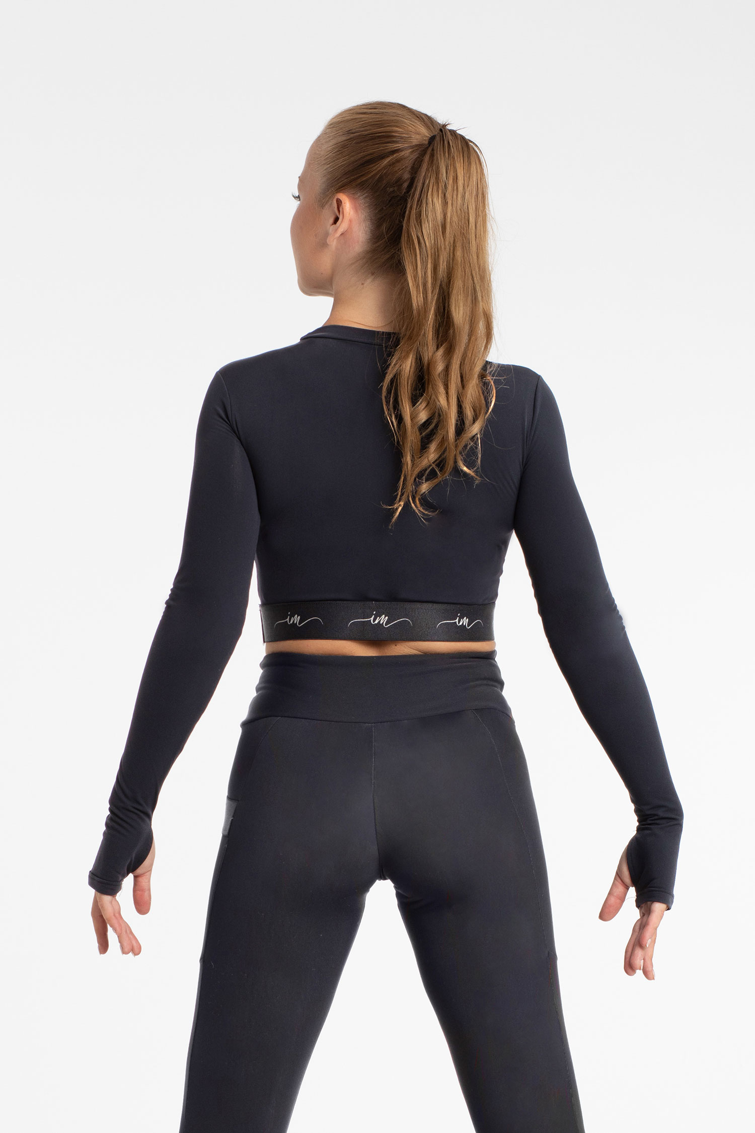 Croptop i microfiber - 2
