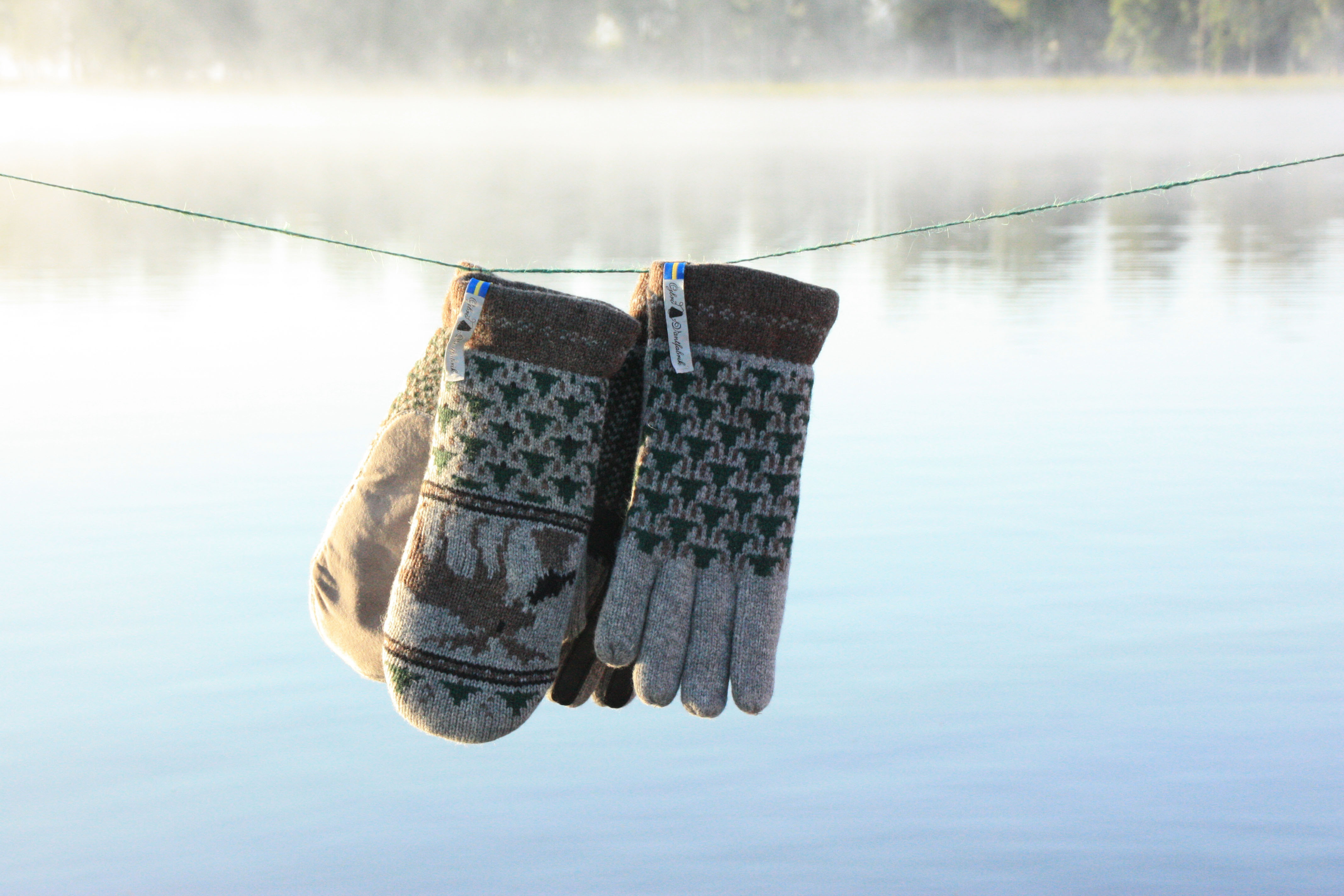 Wald, mobilfreundliche Fingerhandschuhe - 3