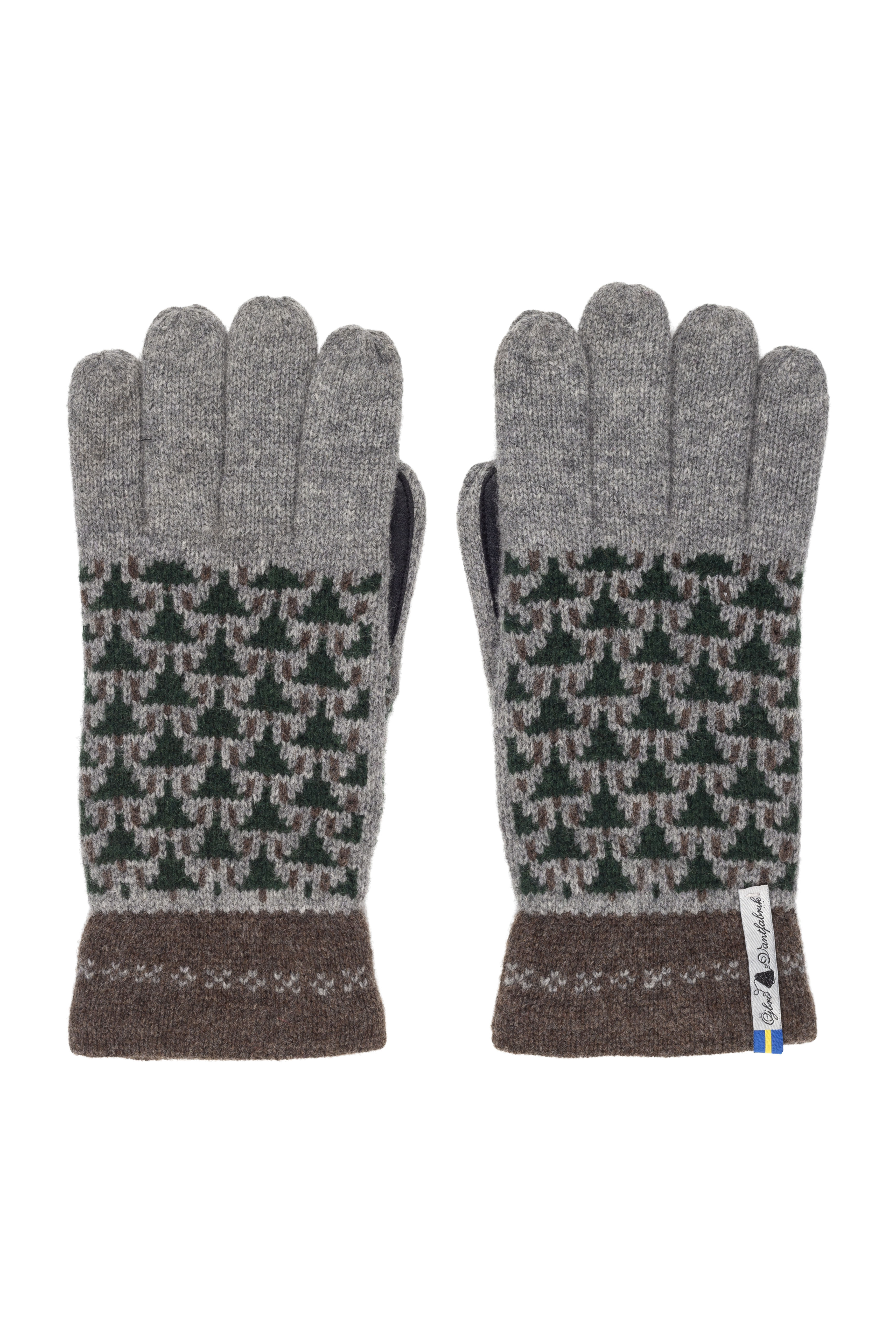 Wald, mobilfreundliche Fingerhandschuhe