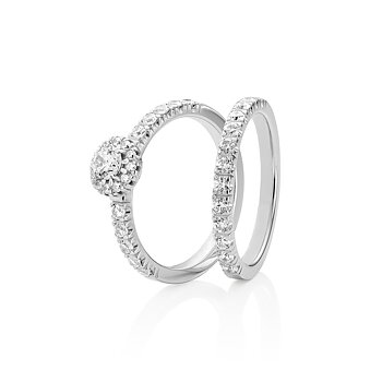 9110-2,3K Sten: 1×0,24 ct & 12×0,01 ct & 10×0,03 ct Fattning: CARM1  mittsten 0,15 ct