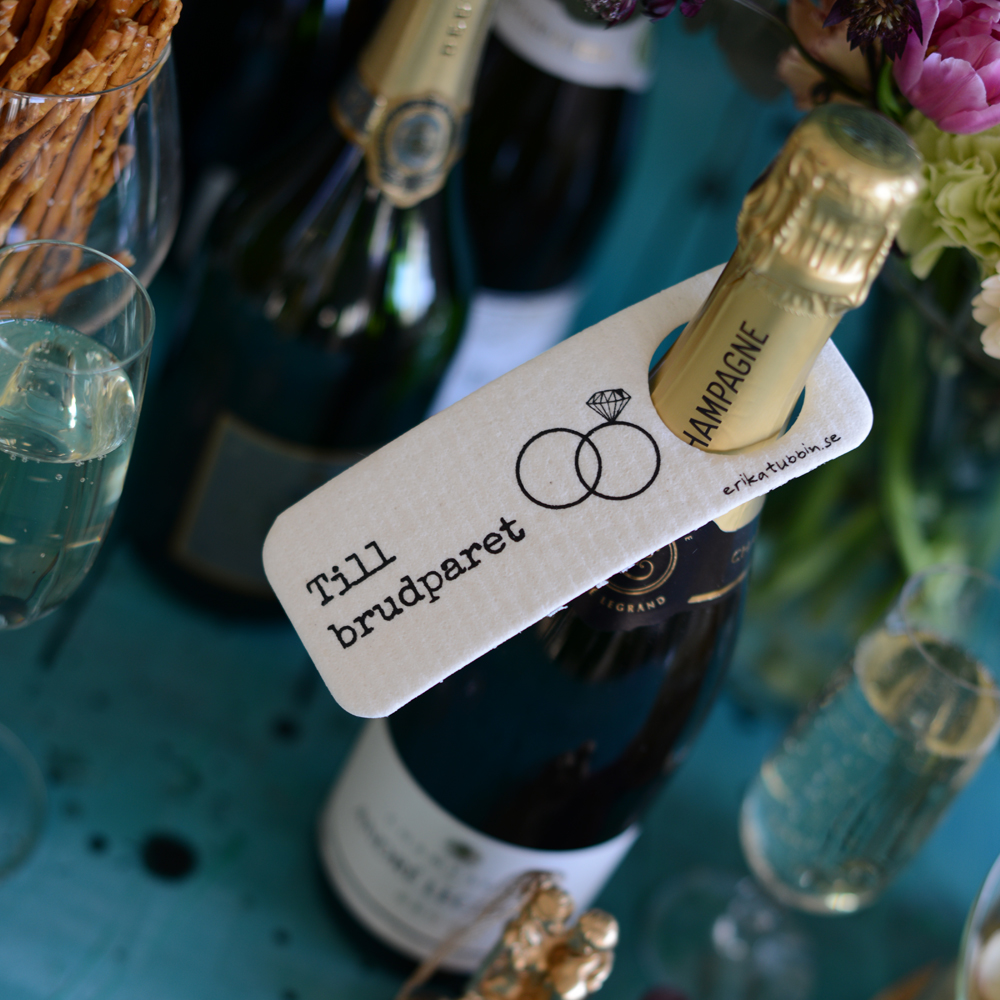 bottle hanger TILL BRUDPARET - 5