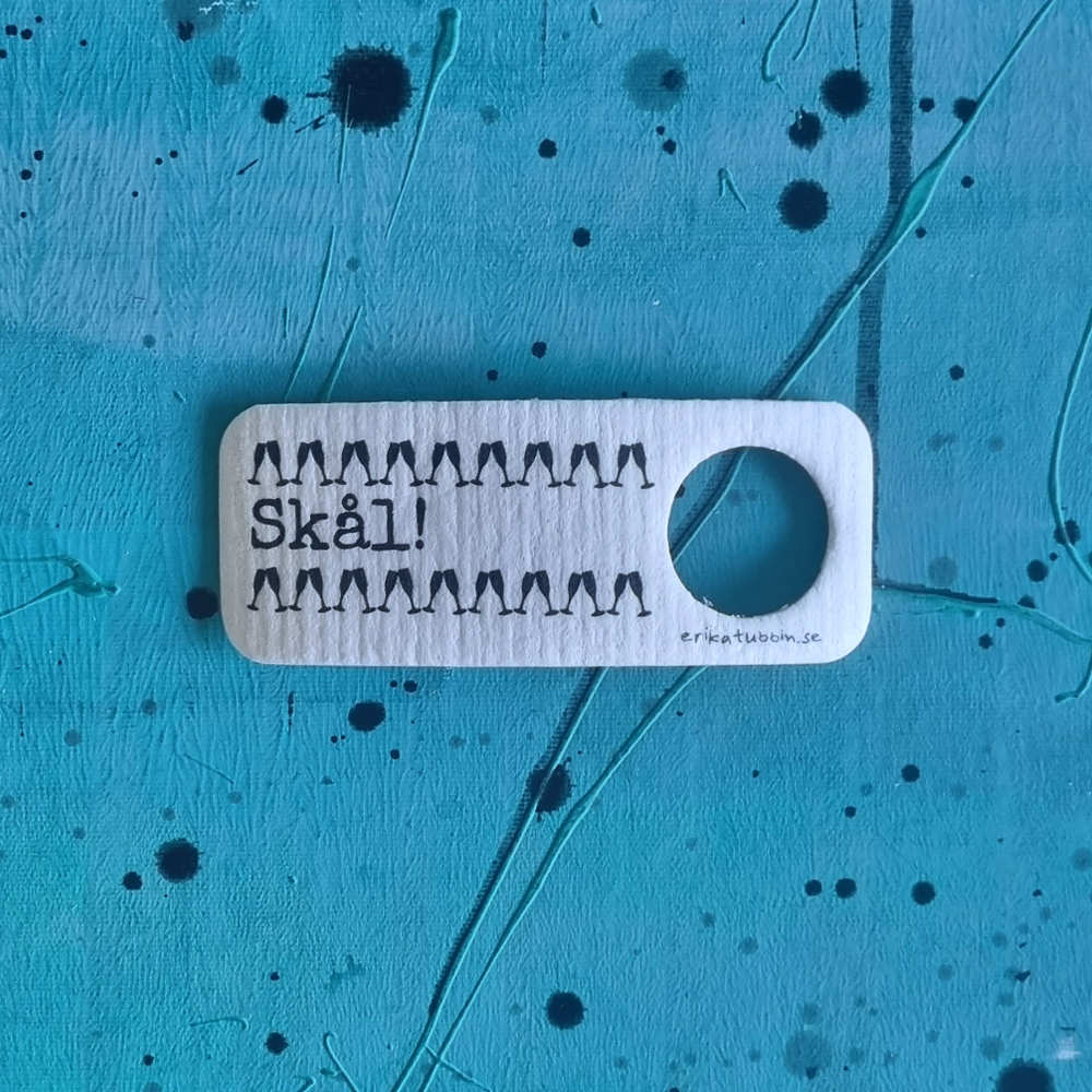 flaskhängare SKÅL - 2