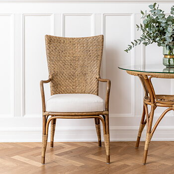 Melody matstol med karm antik Sika-Design