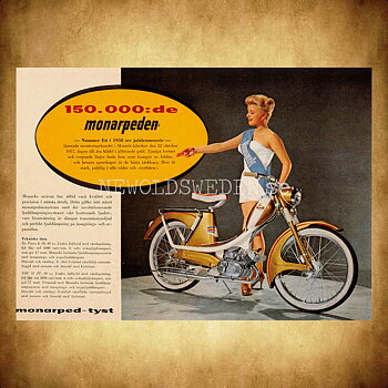 MONARK 150.000:de monarpeden - Vykort A5