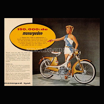 MONARK 150.000:de monarpeden - Vykort A5