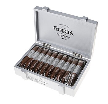 Gurkha Cellar Reserve 12 Year Platinum Solara Double Robusto Open Box 20p