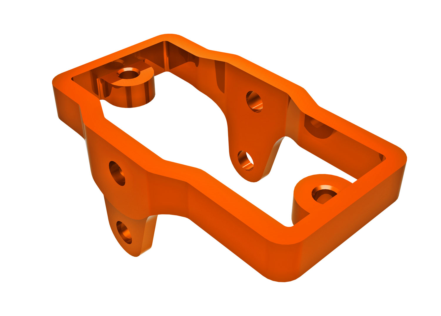 Traxxas 9739-ORNG Servo Mount Alu Orange TRX-4M