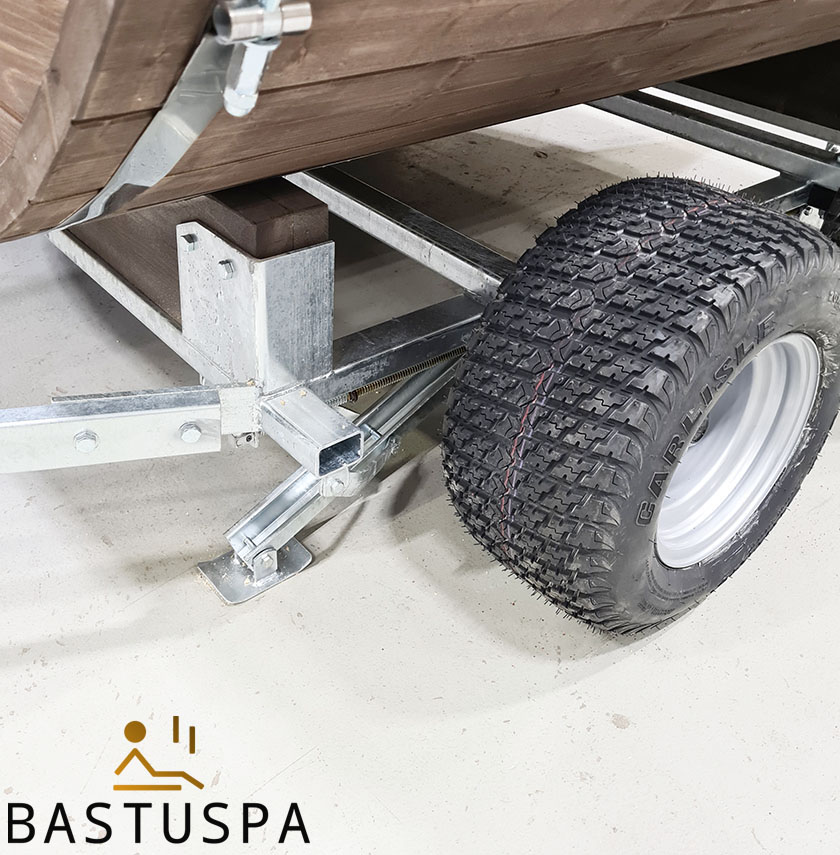 Bastuvagn Brevassa 2,0 m - 17