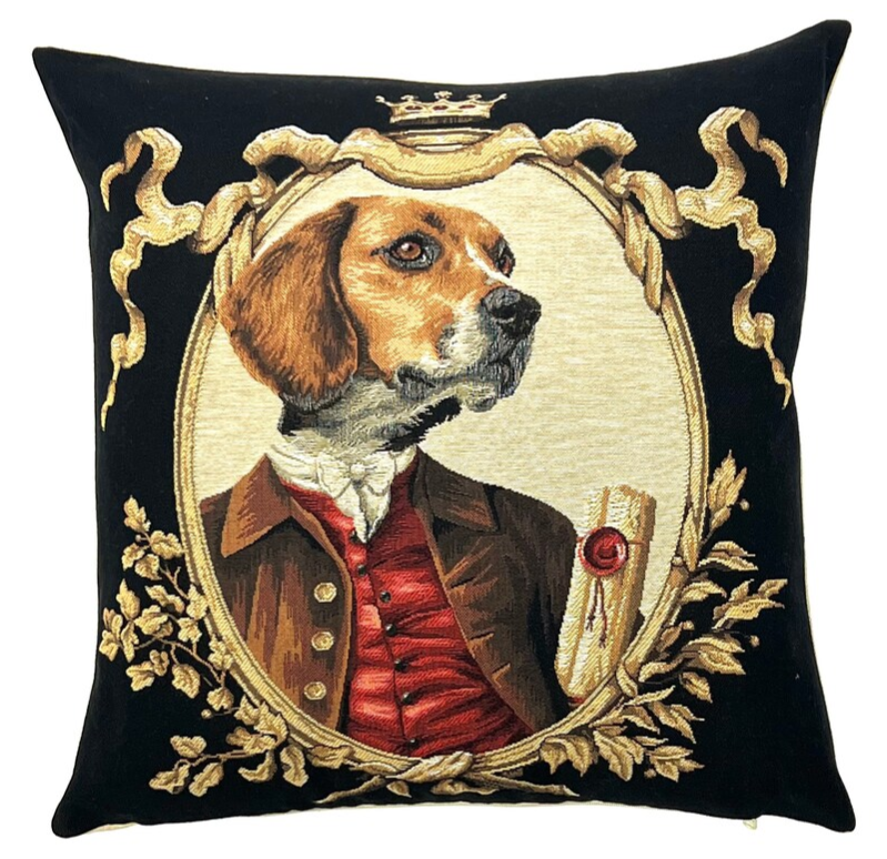 Beagle in frame