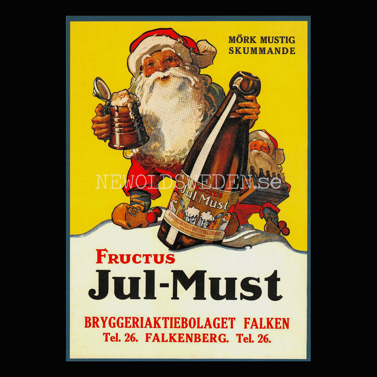 FRUCTUS Jul-Must FALKEN Falkenberg - Vykort A5