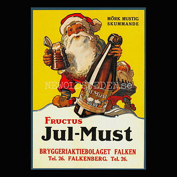 FRUCTUS Jul-Must FALKEN Falkenberg - Vykort A5