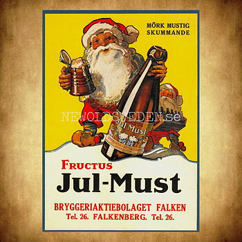FRUCTUS Jul-Must FALKEN Falkenberg - Vykort A5