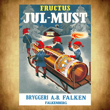 FRUCTUS Jul-Must FALKEN Falkenberg - Vykort A5