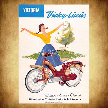 VICTORIA Vicky Luxus - Vykort A5