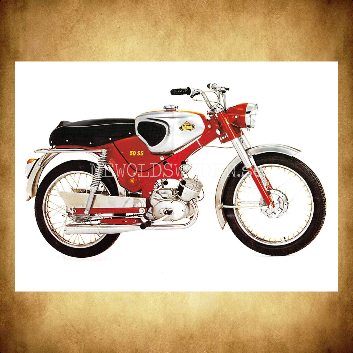 MONARK 50 SS - Vykort A5 - 2