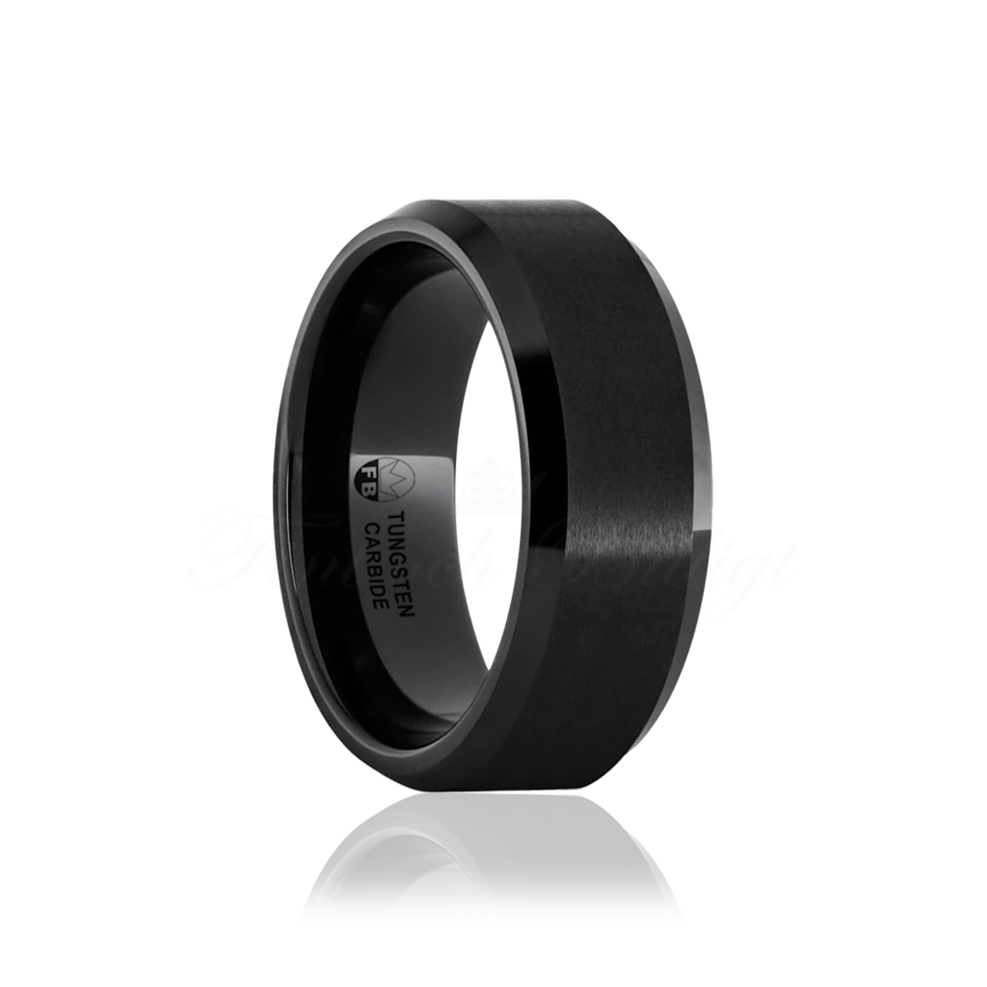Ring - Square Black Edition & Shiny Diamond Rosé - Paket - 2