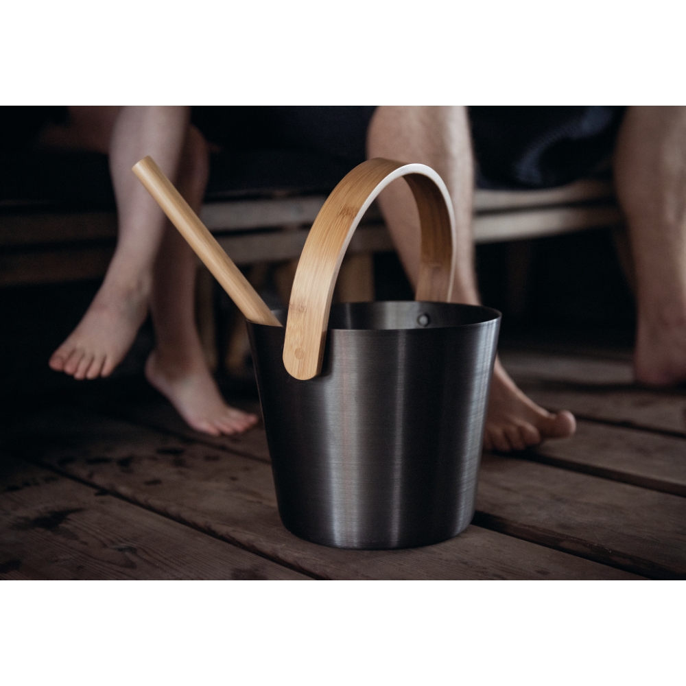 Bastuhink Bambu/Aluminium Rento - 2