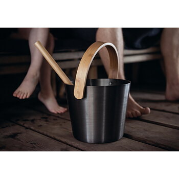 Bastuhink Bambu/Aluminium Rento