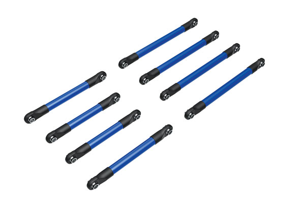 Traxxas 9749-BLUE Suspension Link Alu Set F&B Blue TRX-4M