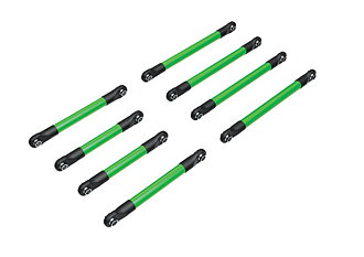 Traxxas 9749-GRN Suspension Link Alu Set F&B Green TRX-4M