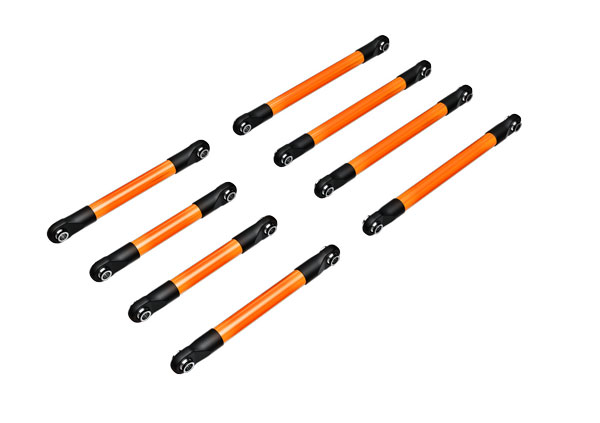Traxxas  9749-ORNG Suspension Link Alu Set F&B Orange TRX-4M