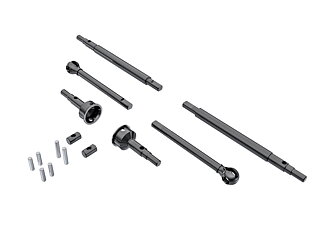 Traxxas 9756 Axle Shafts Front & Rear and Stub Axles Front TRX-4M