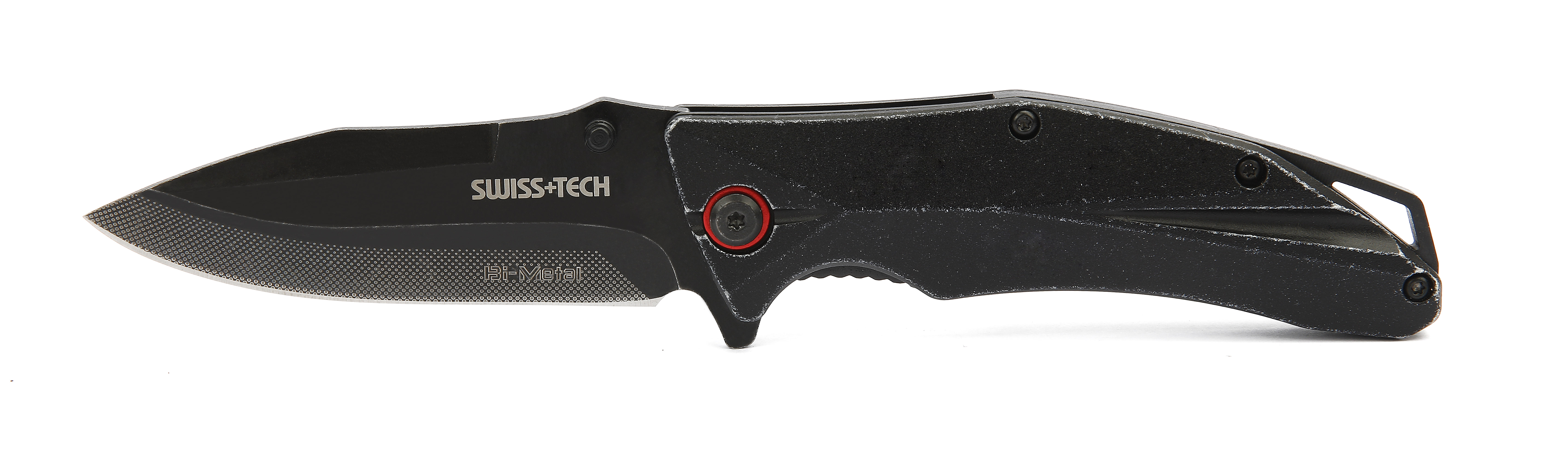 SwissTech Foldekniv i aluminium og bimetall ST012005