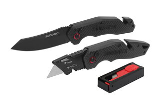 SwissTech 2delars Knivset ST001053