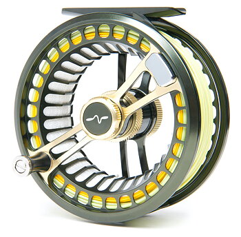 Guideline Fario LW Flugrulle - Dk. Grey Green/Gold