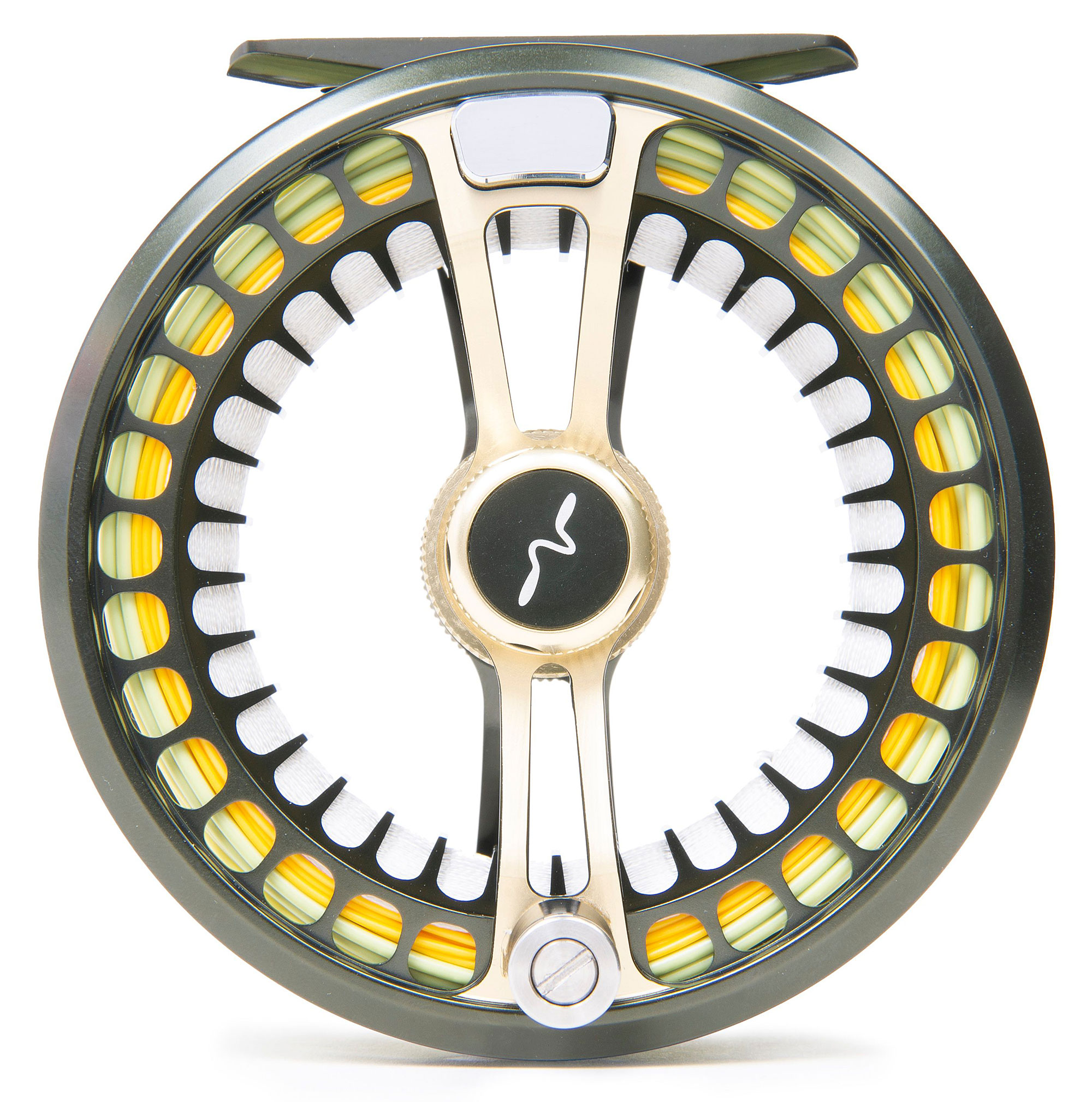 Guideline Fario LW Flugrulle - Dk. Grey Green/Gold - 3