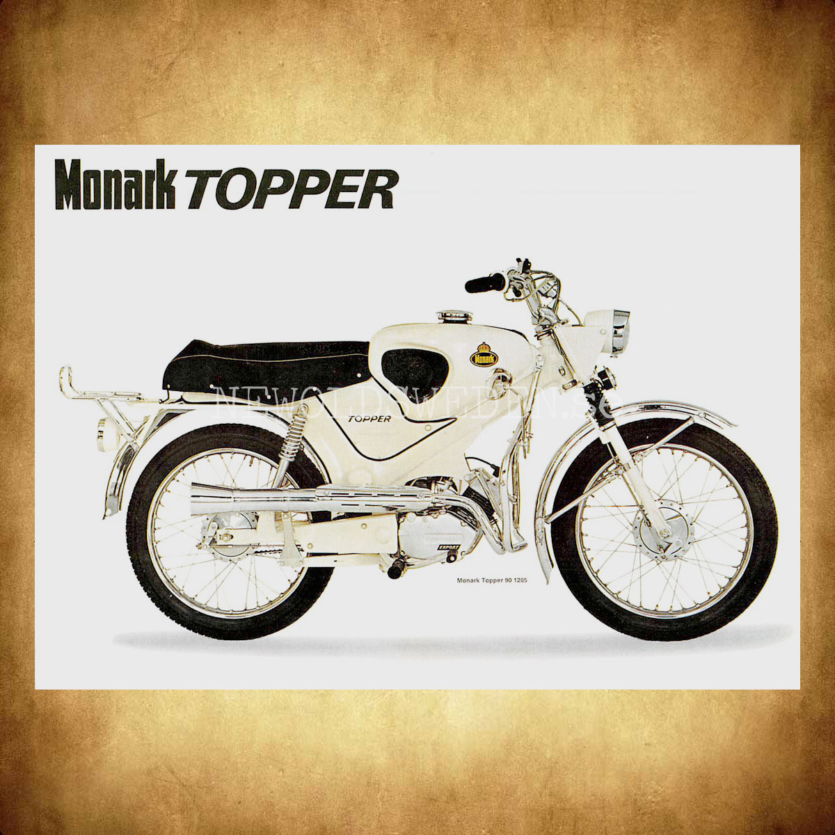 MONARK TOPPER - Vykort A5 - 2