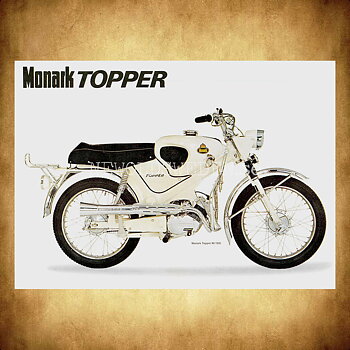 MONARK TOPPER - Vykort A5